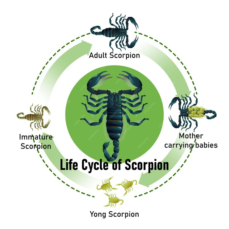 Life Cycle and Reproduction of Scorpions